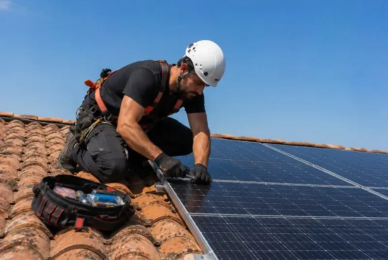 Maintenance et monitoring de panneaux solaires à Loire-Authion